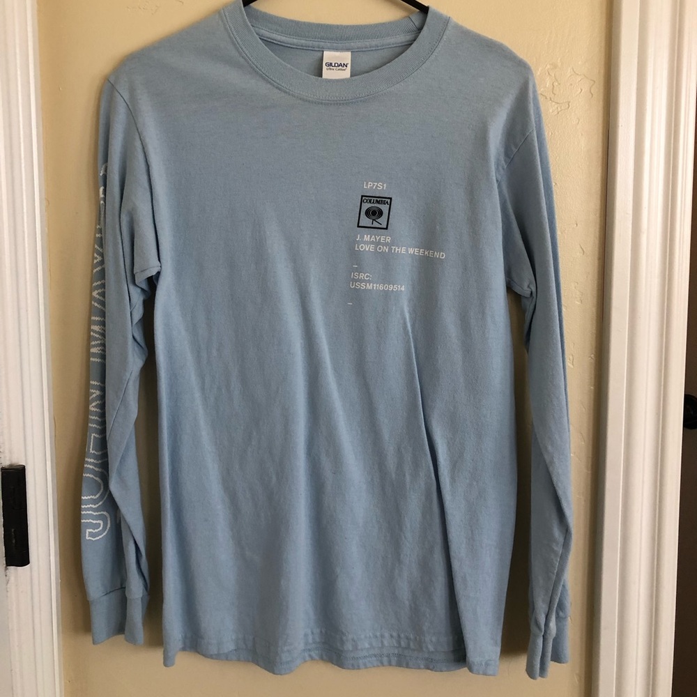 John Mayer Love on the Weekend long sleeve